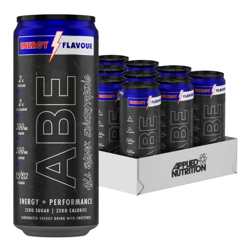 ABE Boisson Énergisante - Pack de 12x33cl